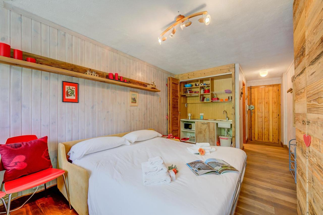 Studio Abete Rosso 500M From Ski - Happy Rentals Oulx 外观 照片